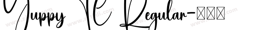 YuppyTC Regular字体转换